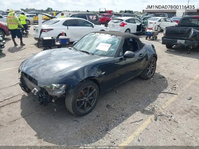 2016 MAZDA MX-5 VIN JM1NDAD78G0116435 — фото 2