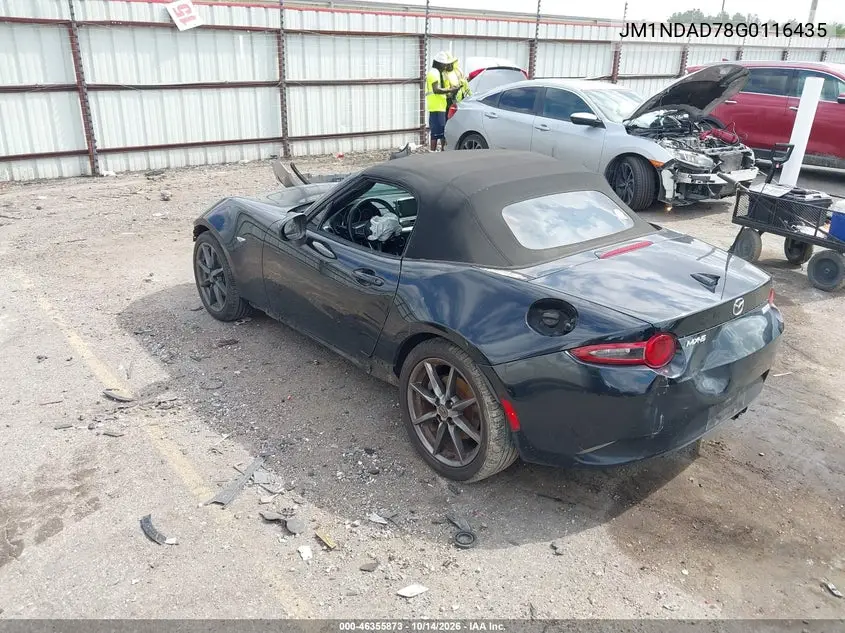 2016 MAZDA MX-5 VIN JM1NDAD78G0116435 — фото 3