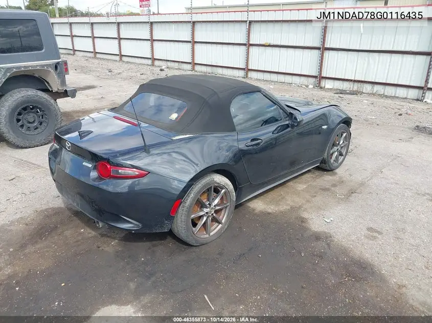 2016 MAZDA MX-5 VIN JM1NDAD78G0116435 — фото 4