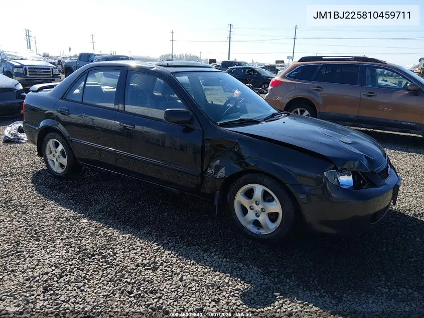 MAZDA PROTEGE 2001, VIN JM1BJ225810459711
