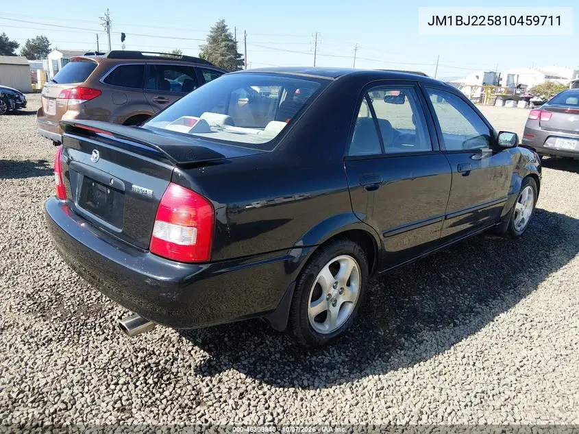 2001 MAZDA PROTEGE VIN JM1BJ225810459711 — фото 4