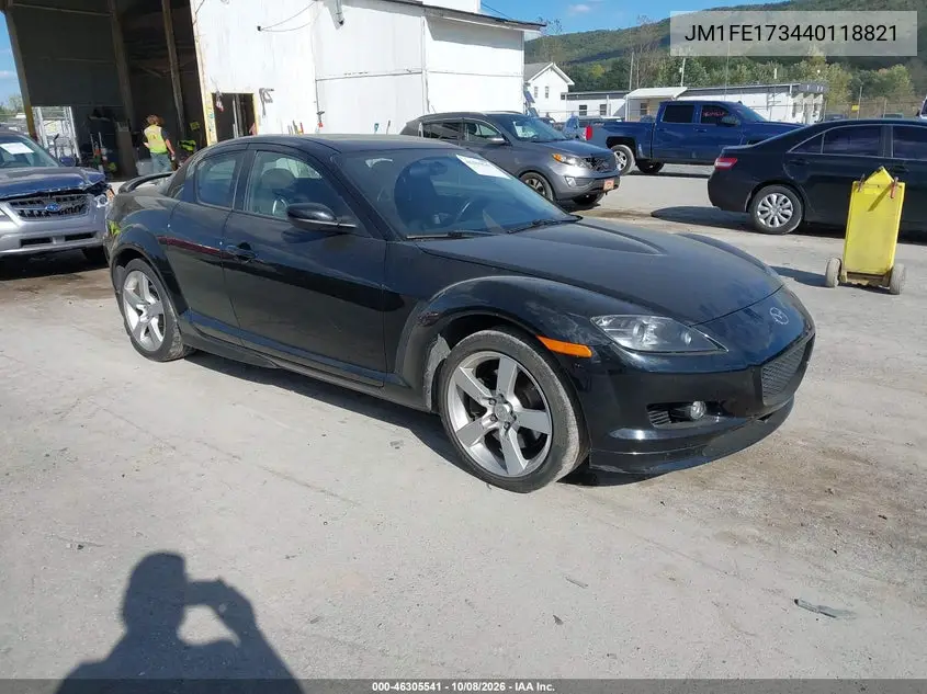 MAZDA RX-8 2004, VIN JM1FE173440118821