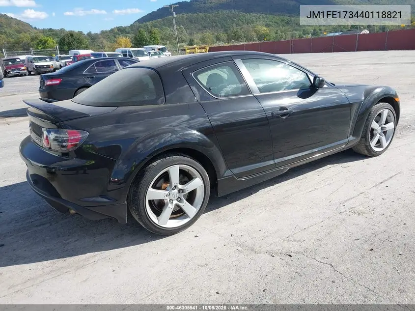 2004 MAZDA RX-8 VIN JM1FE173440118821 — фото 4