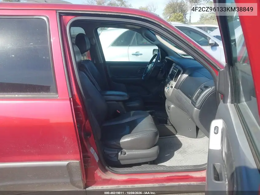 2003 MAZDA TRIBUTE VIN 4F2CZ96133KM38849 — фото 5