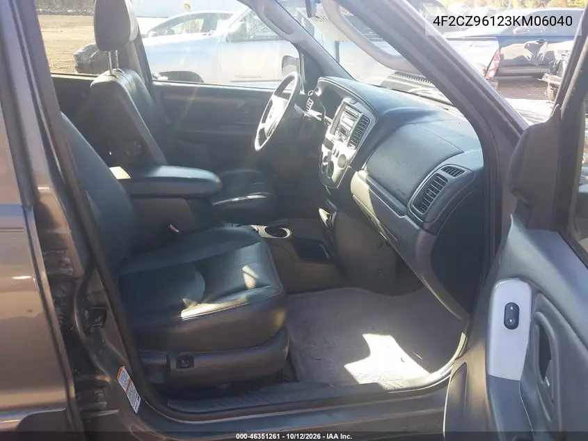 2003 MAZDA TRIBUTE VIN 4F2CZ96123KM06040 — фото 5