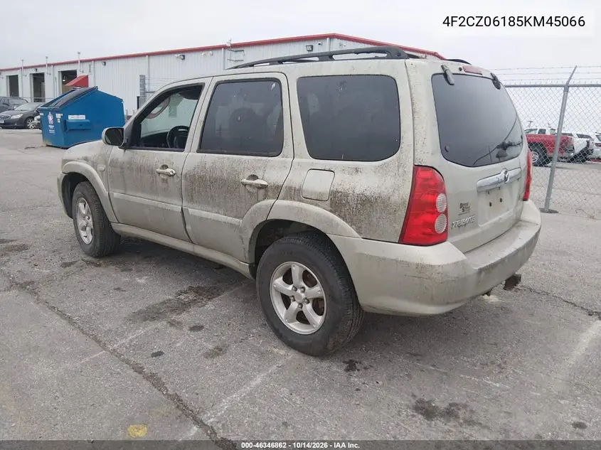 2005 MAZDA TRIBUTE VIN 4F2CZ06185KM45066 — фото 3