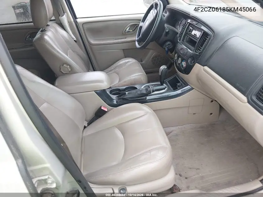 2005 MAZDA TRIBUTE VIN 4F2CZ06185KM45066 — фото 5