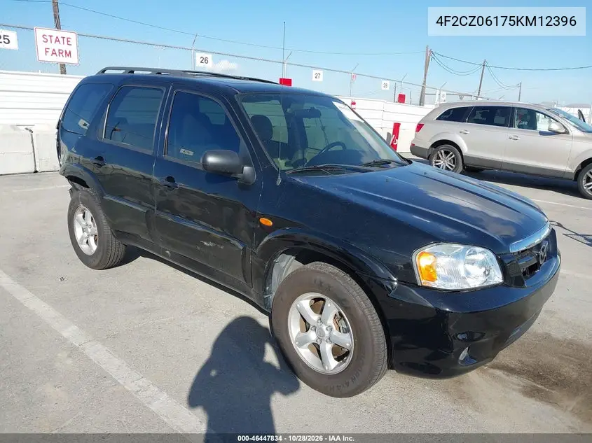 MAZDA TRIBUTE 2005, VIN 4F2CZ06175KM12396