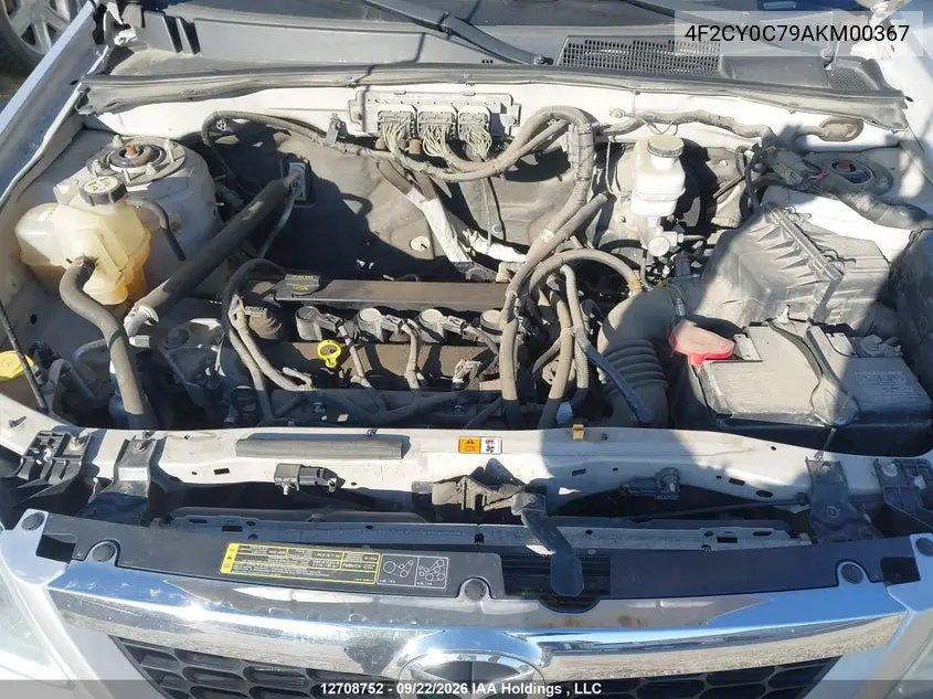 2010 MAZDA TRIBUTE VIN 4F2CY0C79AKM00367 — фото 10