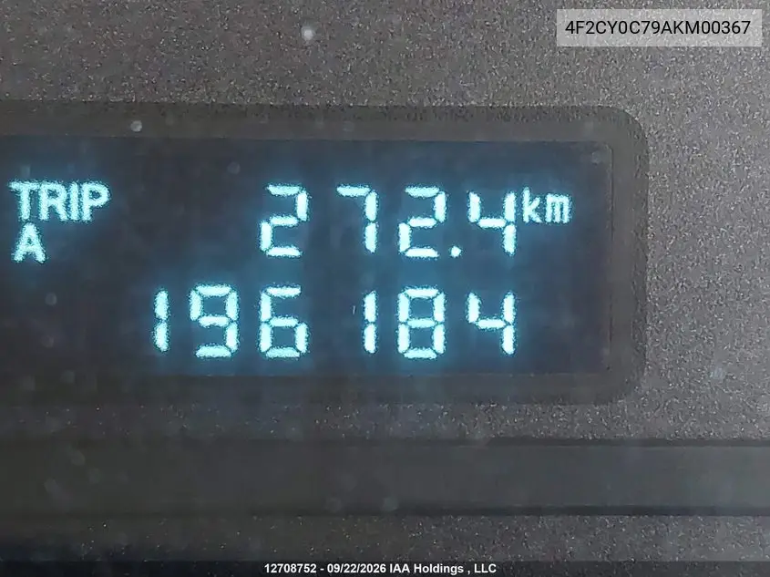 2010 MAZDA TRIBUTE VIN 4F2CY0C79AKM00367 — фото 15