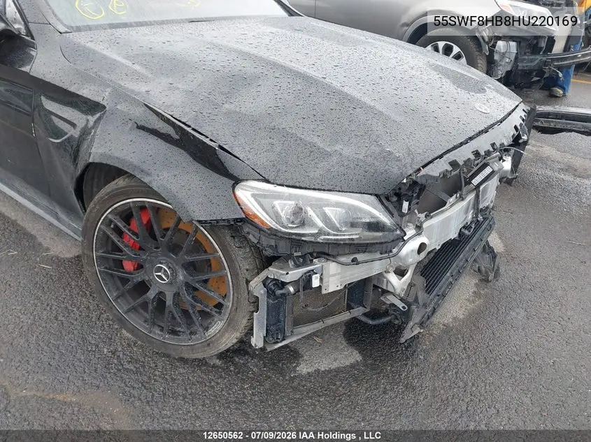2017 MERCEDES C-KLASSE VIN 55SWF8HB8HU220169 — фото 20