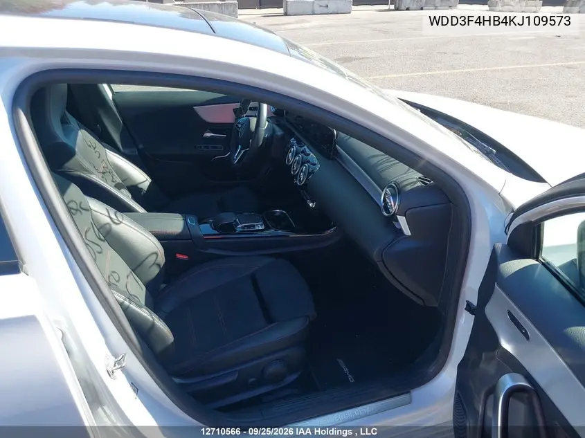 2019 MERCEDES A-KLASSE VIN WDD3F4HB4KJ109573 — фото 5