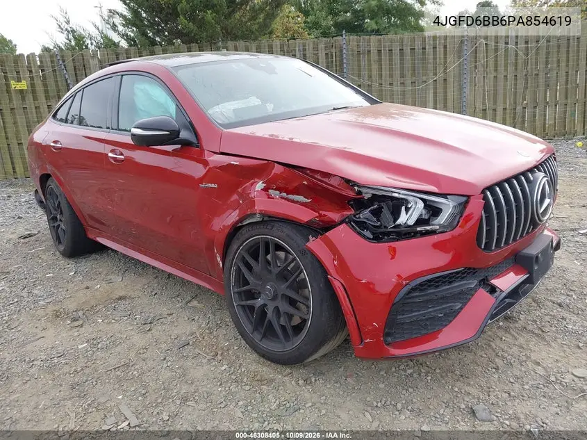 MERCEDES AMG GLE COUPE 2023, VIN 4JGFD6BB6PA854619