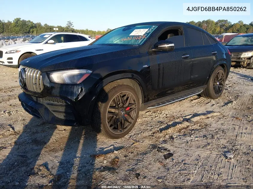 2023 MERCEDES AMG GLE COUPE VIN 4JGFD6BB4PA850262 — фото 2