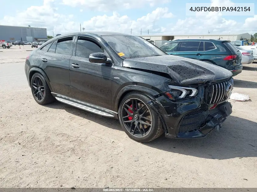 MERCEDES AMG GLE COUPE 2023, VIN 4JGFD6BB1PA942154