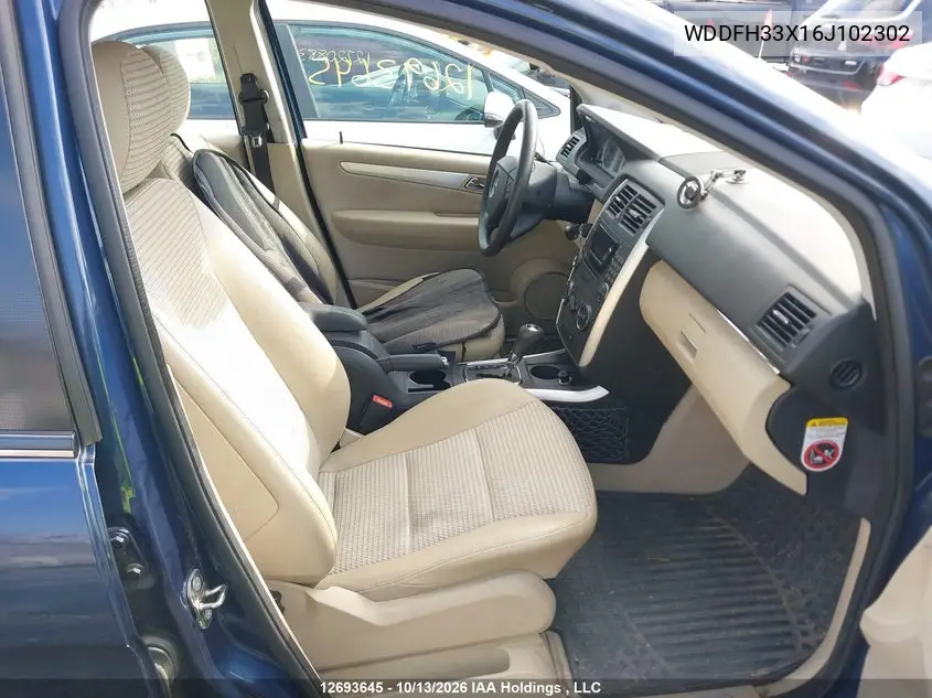 2006 MERCEDES B-KLASSE VIN WDDFH33X16J102302 — фото 5