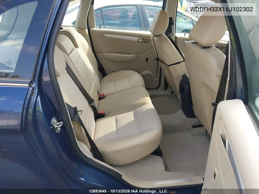 2006 MERCEDES B-KLASSE VIN WDDFH33X16J102302 — фото 8