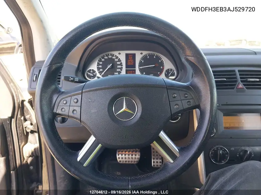 2010 MERCEDES B-KLASSE VIN WDDFH3EB3AJ529720 — фото 17