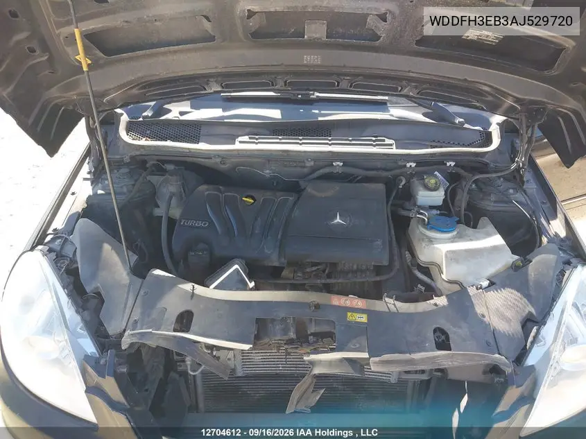 2010 MERCEDES B-KLASSE VIN WDDFH3EB3AJ529720 — фото 9