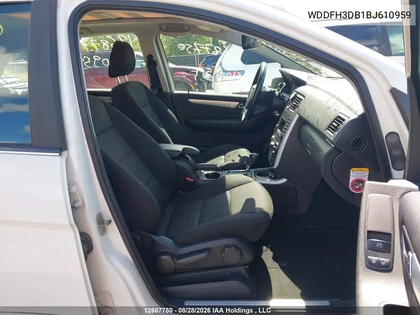 2011 MERCEDES B-KLASSE VIN WDDFH3DB1BJ610959 — фото 5
