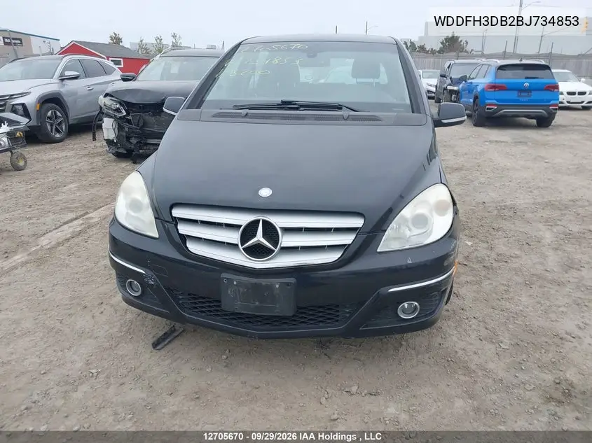 2011 MERCEDES B-KLASSE VIN WDDFH3DB2BJ734853 — фото 13