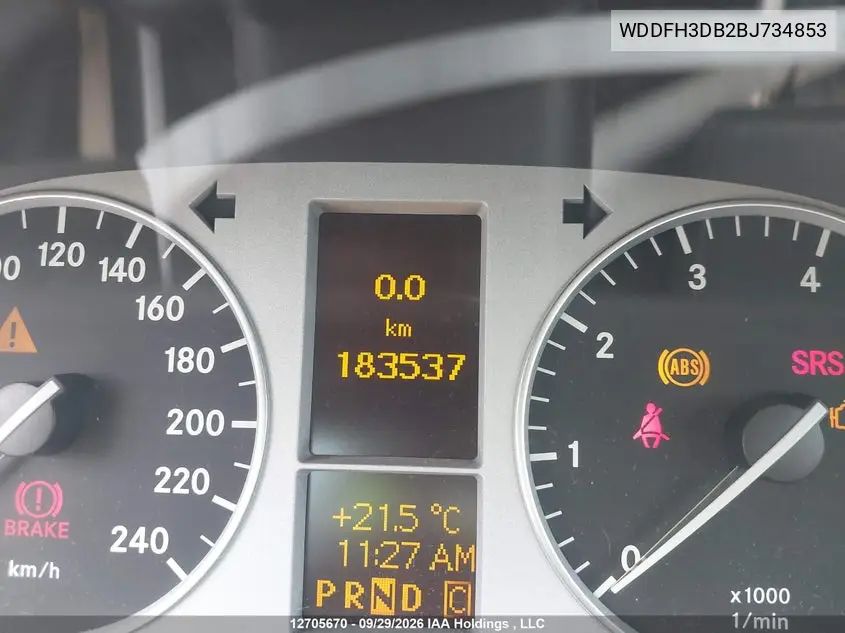2011 MERCEDES B-KLASSE VIN WDDFH3DB2BJ734853 — фото 16