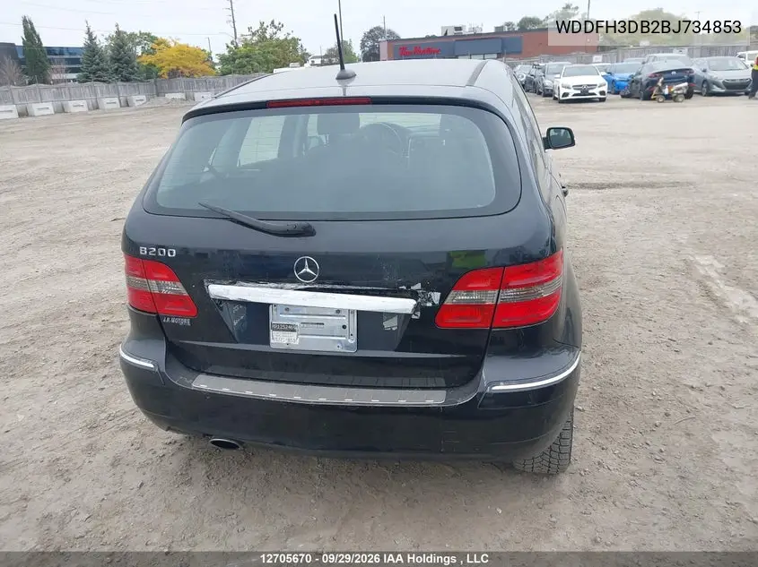 2011 MERCEDES B-KLASSE VIN WDDFH3DB2BJ734853 — фото 17