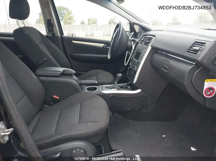 2011 MERCEDES B-KLASSE VIN WDDFH3DB2BJ734853 — фото 5