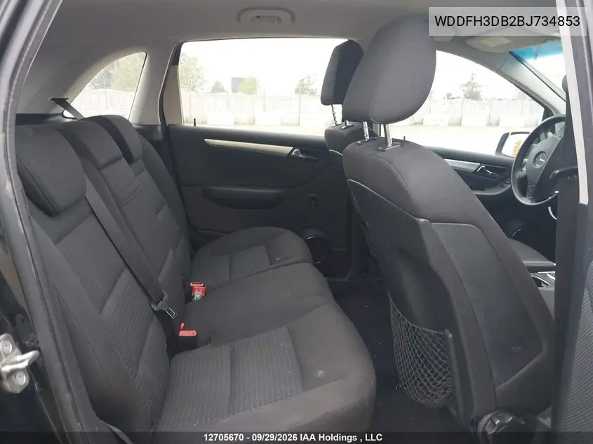 2011 MERCEDES B-KLASSE VIN WDDFH3DB2BJ734853 — фото 8