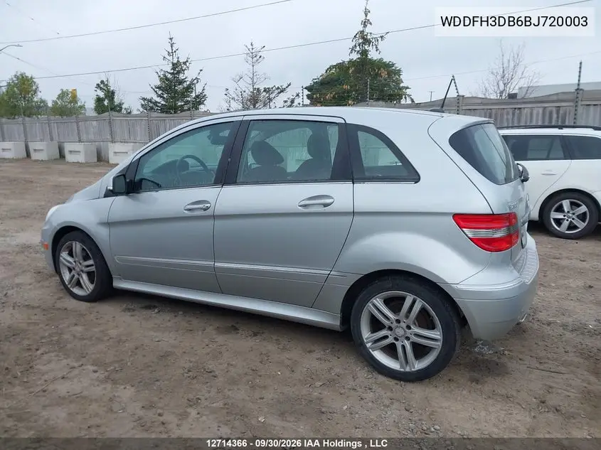 2011 MERCEDES B-KLASSE VIN WDDFH3DB6BJ720003 — фото 14