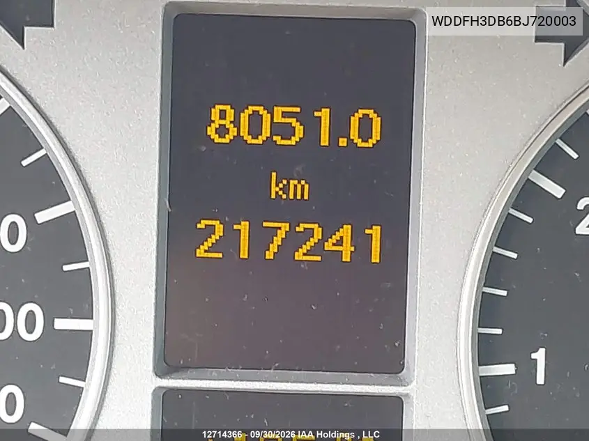 2011 MERCEDES B-KLASSE VIN WDDFH3DB6BJ720003 — фото 15