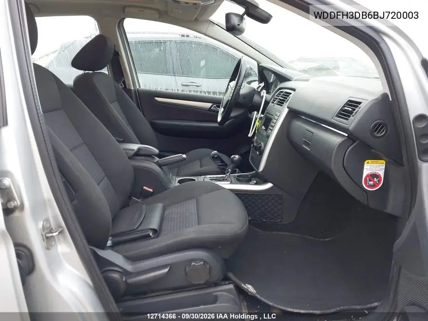 2011 MERCEDES B-KLASSE VIN WDDFH3DB6BJ720003 — фото 5