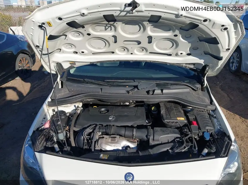 2013 MERCEDES B-KLASSE VIN WDDMH4EB0DJ152345 — фото 10
