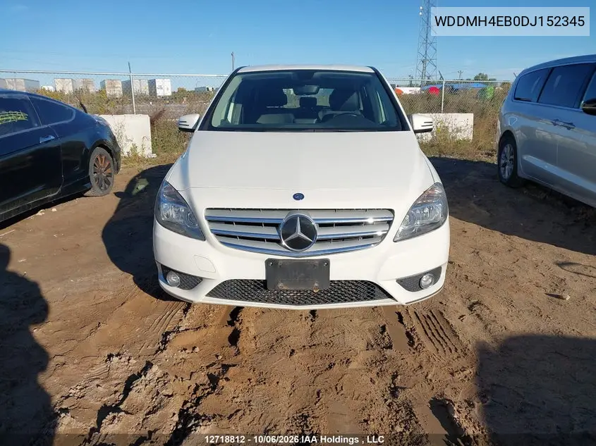 2013 MERCEDES B-KLASSE VIN WDDMH4EB0DJ152345 — фото 13