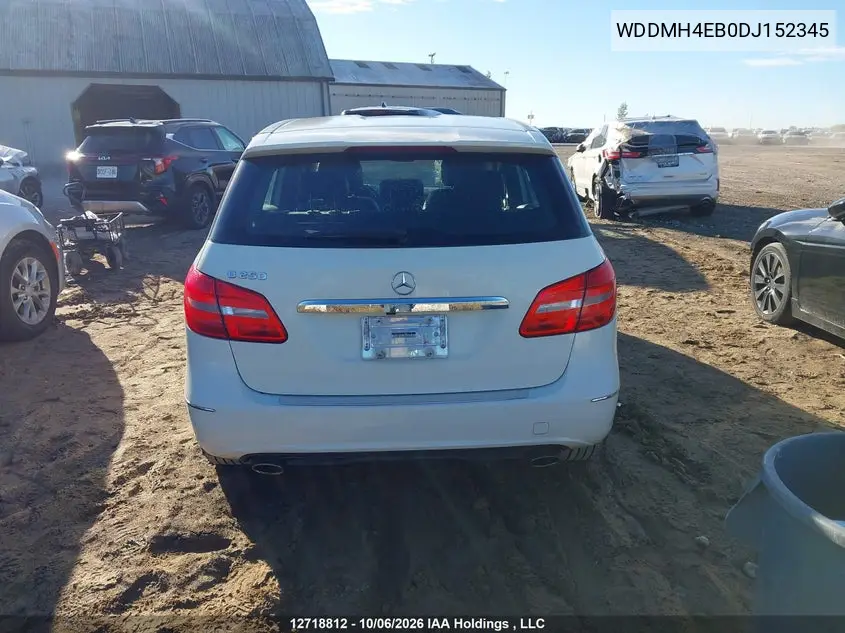 2013 MERCEDES B-KLASSE VIN WDDMH4EB0DJ152345 — фото 17