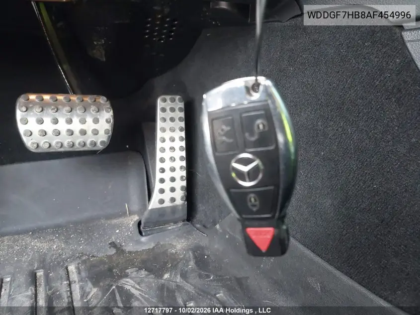 2010 MERCEDES C-KLASSE AMG VIN WDDGF7HB8AF454996 — фото 10