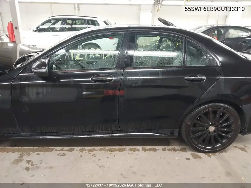 2016 MERCEDES C-KLASSE AMG VIN 55SWF6EB9GU133310 — фото 13