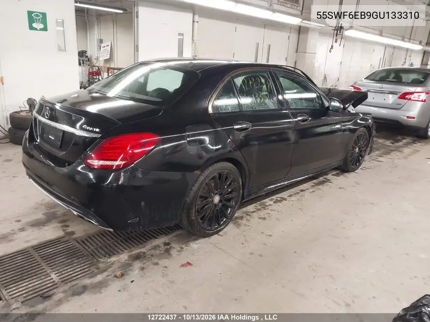 2016 MERCEDES C-KLASSE AMG VIN 55SWF6EB9GU133310 — фото 4