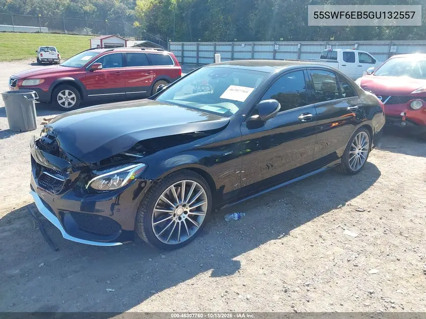 2016 MERCEDES C-KLASSE AMG VIN 55SWF6EB5GU132557 — фото 2