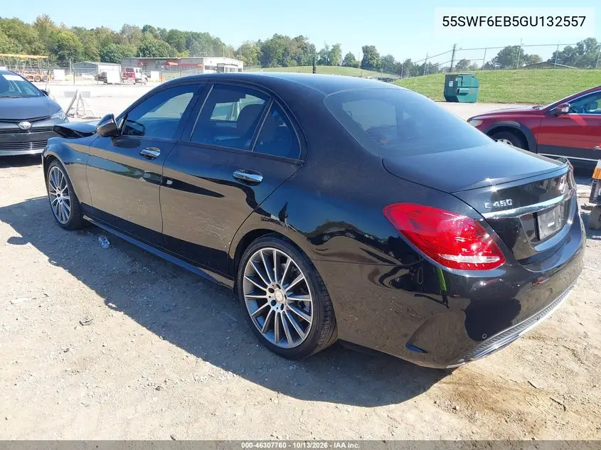 2016 MERCEDES C-KLASSE AMG VIN 55SWF6EB5GU132557 — фото 3