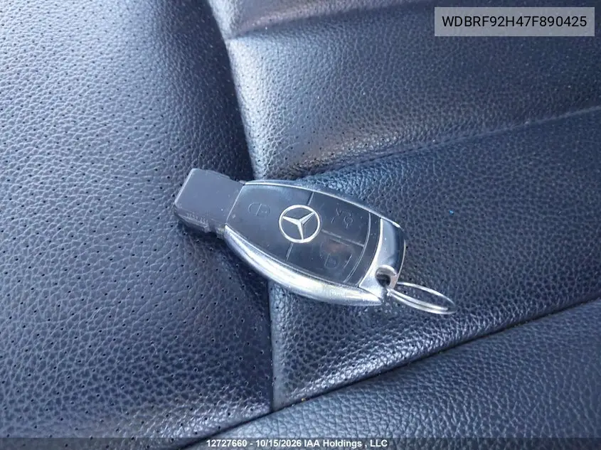 2007 MERCEDES C-KLASSE VIN WDBRF92H47F890425 — фото 11