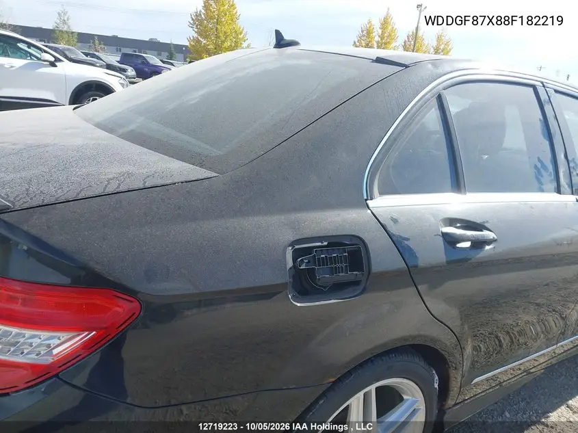 2008 MERCEDES C-KLASSE VIN WDDGF87X88F182219 — фото 12