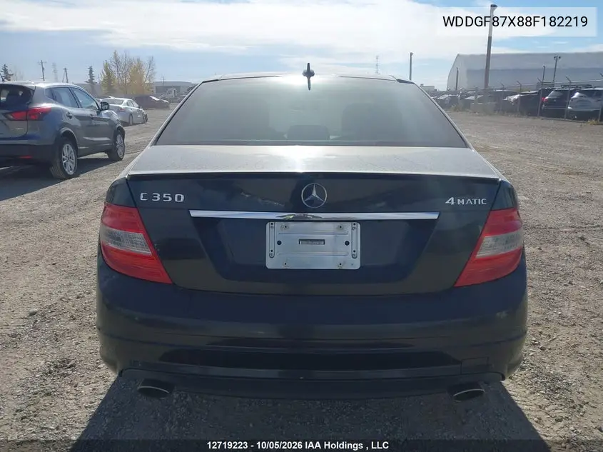 2008 MERCEDES C-KLASSE VIN WDDGF87X88F182219 — фото 17
