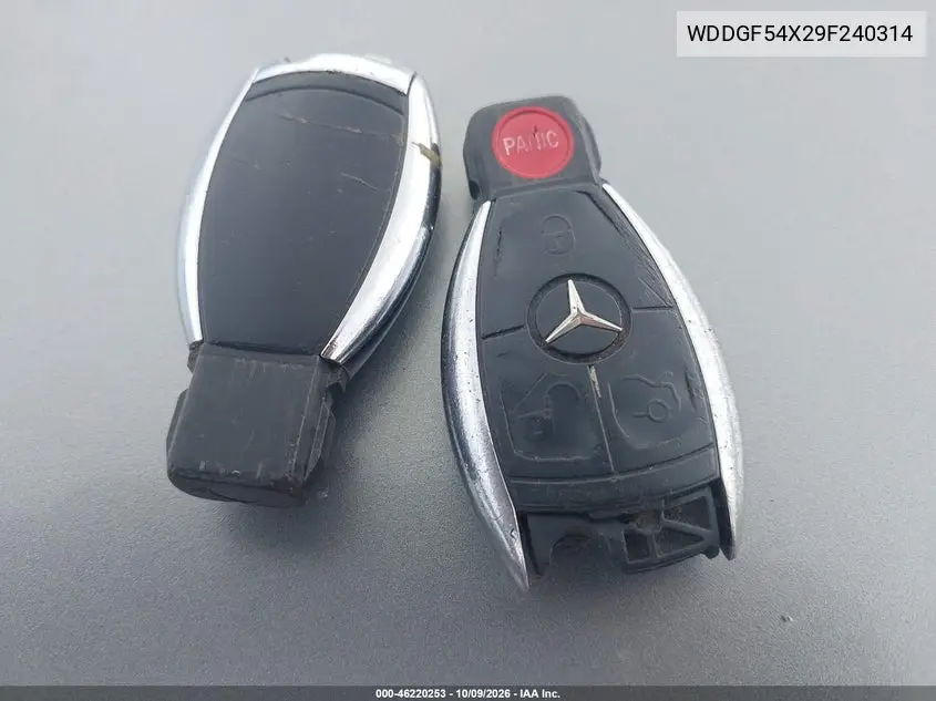 2009 MERCEDES C-KLASSE VIN WDDGF54X29F240314 — фото 11