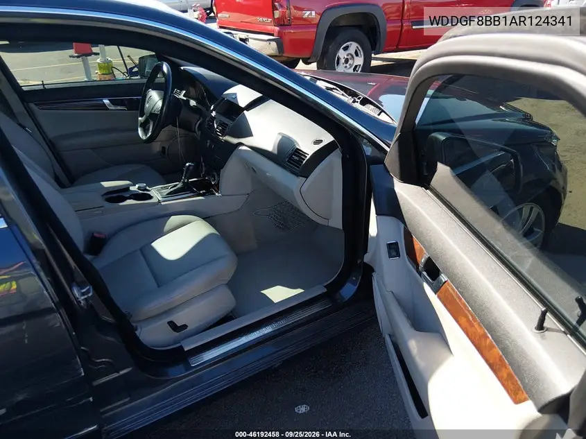 2010 MERCEDES C-KLASSE VIN WDDGF8BB1AR124341 — фото 5