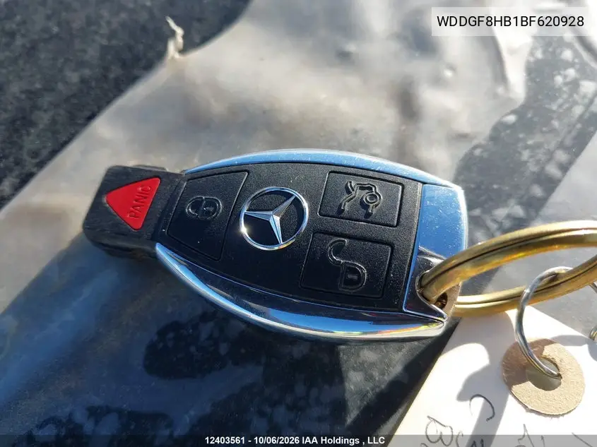 2011 MERCEDES C-KLASSE VIN WDDGF8HB1BF620928 — фото 11