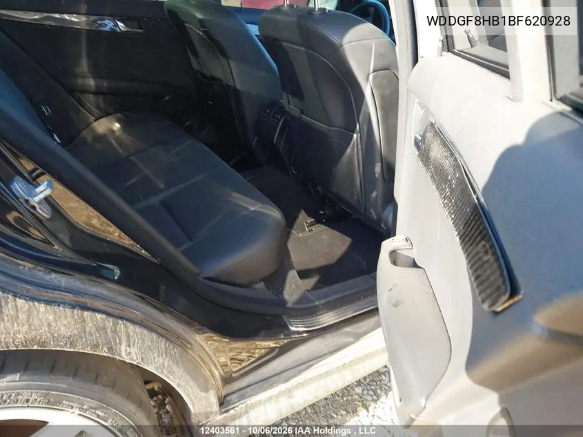 2011 MERCEDES C-KLASSE VIN WDDGF8HB1BF620928 — фото 8