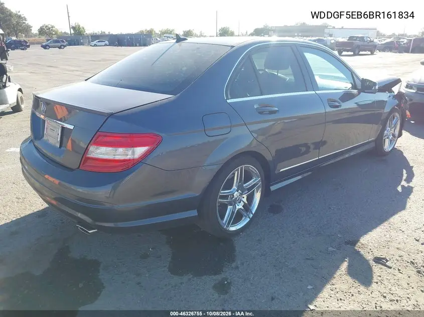2011 MERCEDES C-KLASSE VIN WDDGF5EB6BR161834 — фото 4