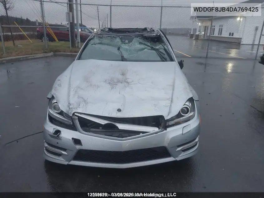 2013 MERCEDES C-KLASSE VIN WDDGF8JB4DA769425 — фото 12