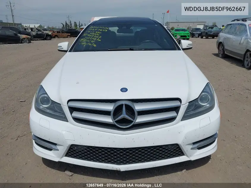 2013 MERCEDES C-KLASSE VIN WDDGJ8JB5DF962667 — фото 11